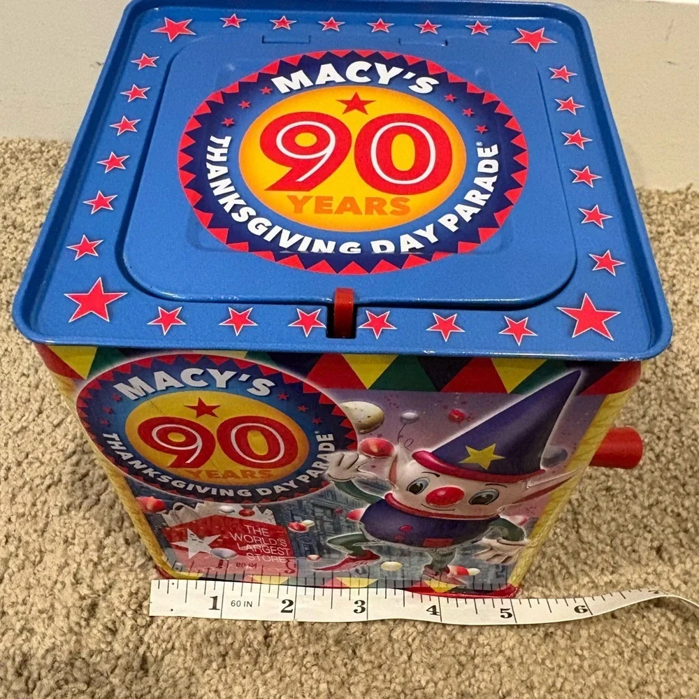 Macy's 90th Thanksgiving Day Parade Jack-in-the-Box toy By Schylling 2016 Works!